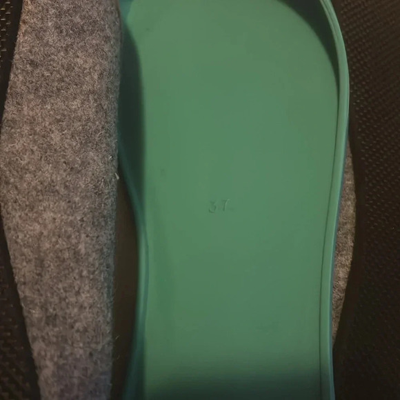 Mahabis Classic Gray Felt Shearling Detachable Women’s Slippers - Picture 8 of 9